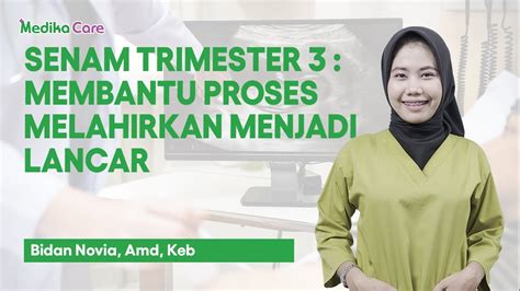 Senam Hamil Trimester Membantu Persiapan Melahirkan Lancar Bidan