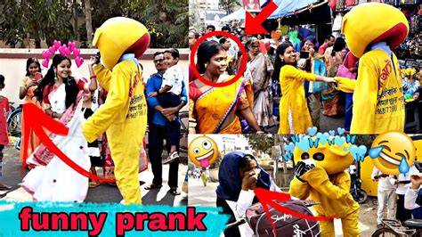 Teddy Bear Funny Bakchodi Irritating People Prank In Kamarpukur Road