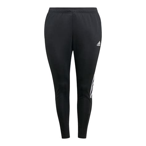 Adidas Womens Tiro 21 Plus Size Track Pants Training Soccer Regular