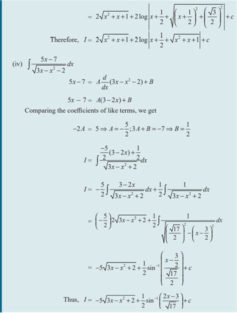 Integration Of Rational Algebraic Functions Types Equation Solved