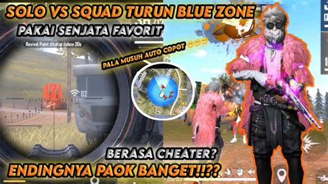 SOLO VS SQUAD PAKAI BUNDLE EKS SAM X CEPCIL PALA MUSUH AUTO COPOT