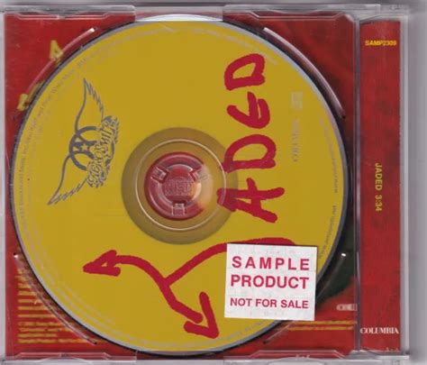 AEROSMITH JADED RARE original cd promo 2001 single Just push play $10. ...