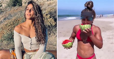 UFC 285 Star Tabatha Ricci Crushes Watermelon With Boob And Arm Before