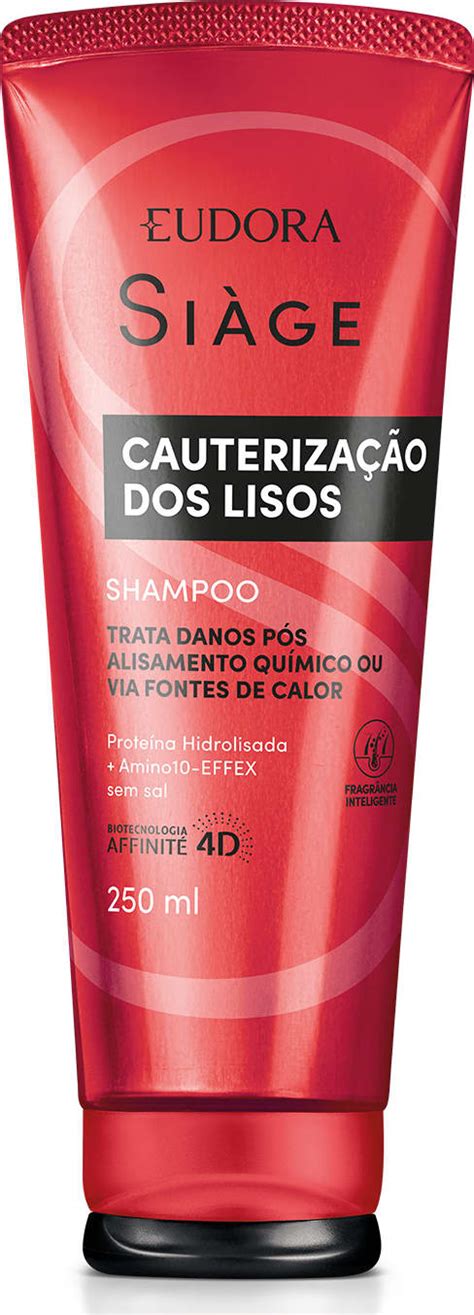 Shampoo Siàge Cauterização dos Lisos 250ml Eudora