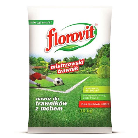 Florovit Nawóz do trawników z mchem Mistrzowski Trawnik 10 kg worek