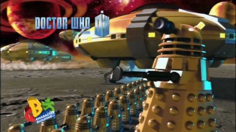 Doctor Who Character Building Dalek Spaceship Youtube