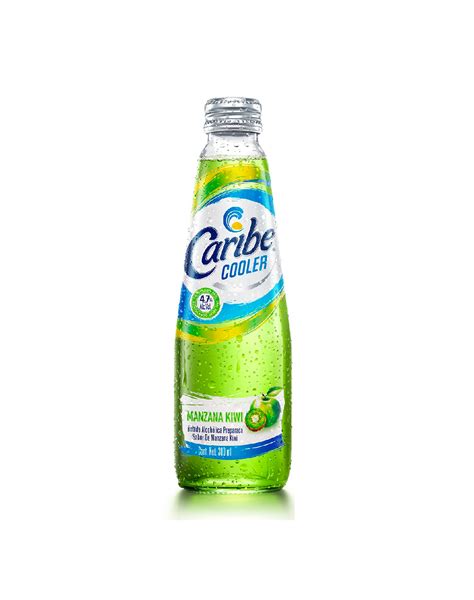 Bebida Alcoholica Preparada Caribe Cooler Manzana Verde Kiwi Ml