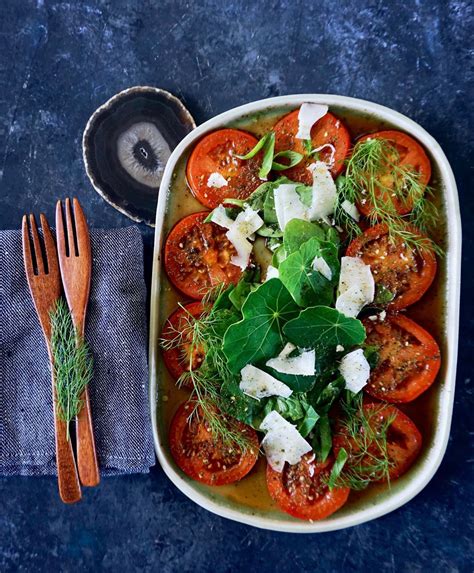 Marinated Tomato Salad With Zaatar And Balsamic Nourishing Wild