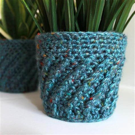 20 Free Crochet Flower Pot Patterns Diy To Make