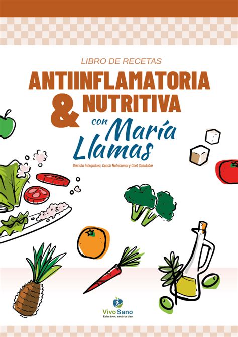 Recetario Cocina Antiinflamatoria Y Nutritiva Vivo Sano