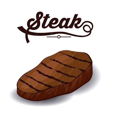 Premium Vector Steak House Concept With Meat Design