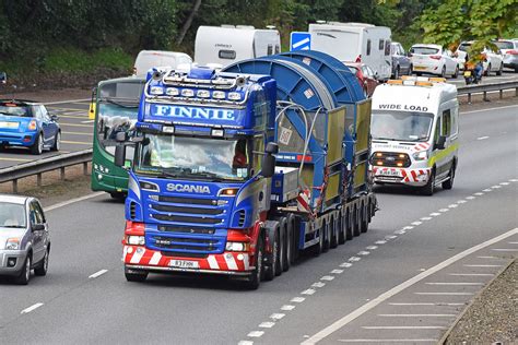 SCANIA Finnie Heavy Haulage R3 FHH M90 Broxden Perth Flickr