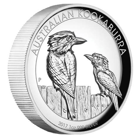 Oz Silber Kookaburra High Relief Perth Mint Coa Nummer