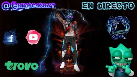 Ghrisnash YT En Vivo Free Fire Salas PrivadasMini Juegos Y Mas