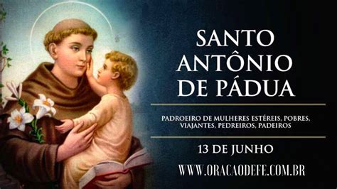 Dia de Santo Antônio Orações Poderosas Oração de Fé