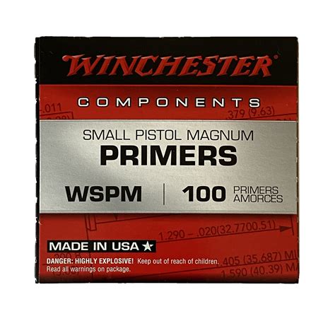 Winchester Small Pistol Magnum Primers