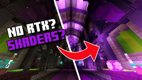 How To Use Shaders Without Rtx In Minecraft Bedrock Windows Mcpe