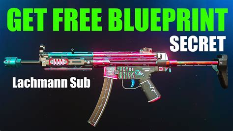 Get Free Secret Blueprint Lachmann Sub Mp5 In Warzone 2 Season 4 Code