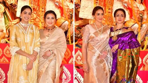 Rani Mukherjee Puja সেলফি নাও ঠিক আছে পুজো মণ্ডপে ব্যস্ত রানির অন্য রূপ Bengali News