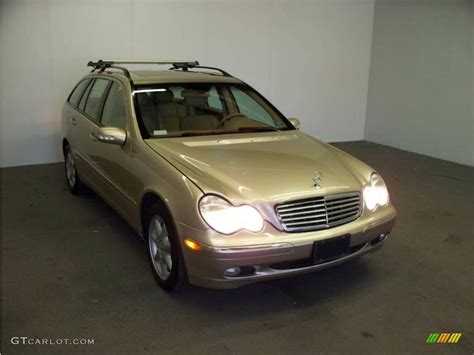 2004 Desert Silver Metallic Mercedes Benz C 240 4matic Wagon 20234803 Photo 3