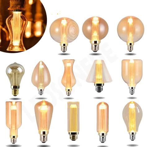 E Led Vintage Retro Edison Filament Gl Hlampe Gl Hbirne Alt Klassisch