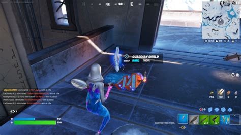 Fortnite Cómo Bloquear Disparos Con El Escudo Guardián Proguideah