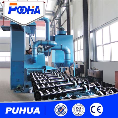 Steel Pipe Outer Wall Surface Cleaning Shot Blasting Machines China