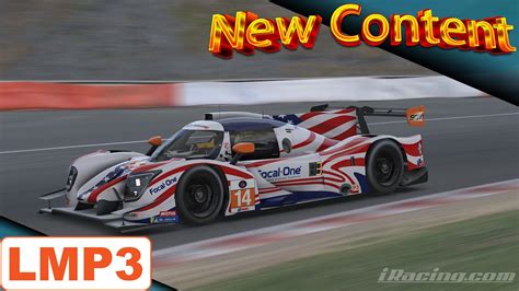 New Iracing Content Ligier Js P Lmp Circuit De Spa