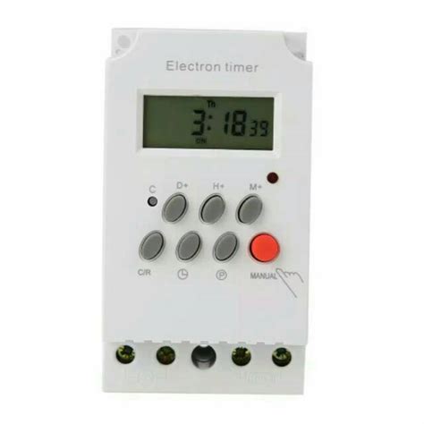 Jual Din Rail Lcd Timer Digital Programmable Electronic Timer Digital