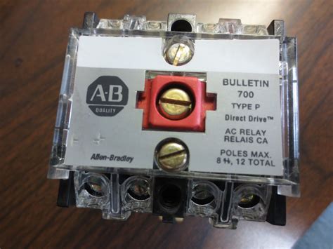 Allen Bradley 700 P400A1 Ser D TYP P DIREKTANTRIEB AC RELAIS 120 V