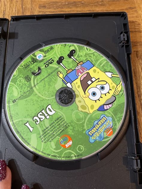 Spongebob Squarepants Complete First Season Disc Dvd Dvds Blu Ray