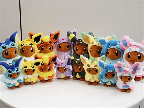 Pokemon Center's Eevee Poncho Evolution Merchandise Are Now Available ...