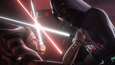 Star Wars Rebels Blu-ray clip explores the Darth Vader vs. Ahsoka Tano duel