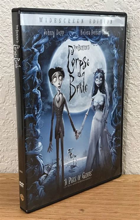 TIM BURTONS CORPSE BRIDE DVD 2006 WIDESCREEN EDITION REGION 1