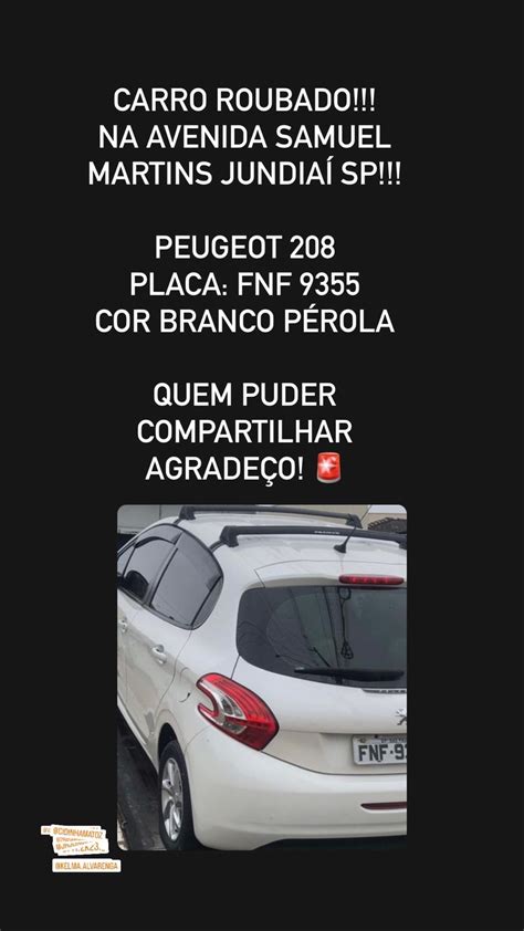 Criminosos armados roubam Peugeot em Jundiaí POP TV