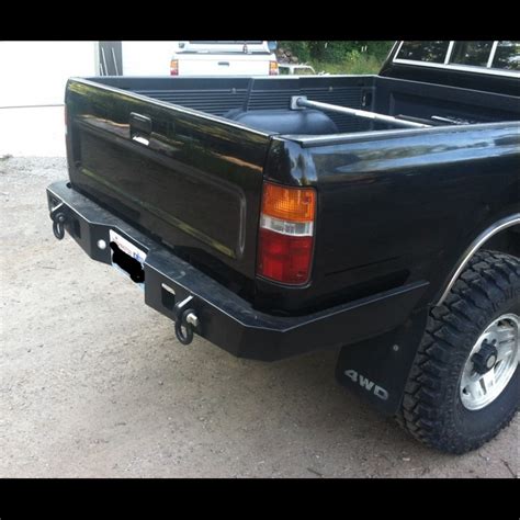 Toyota Pickup 1984 1995 Wrap Around Rear Weld Together Bumper Kit