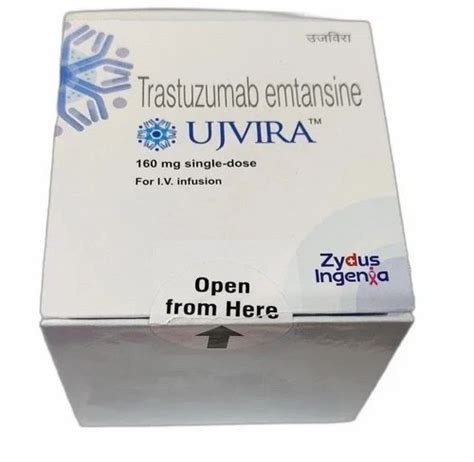 Zydus Ingenia Ujvira Trastuzumab Emtansine Injection 100mg Single Dose