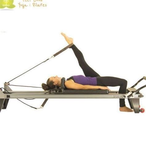 Pilates Workout Reformer Hamstring Stretch Pilates Reformer Exercise 3