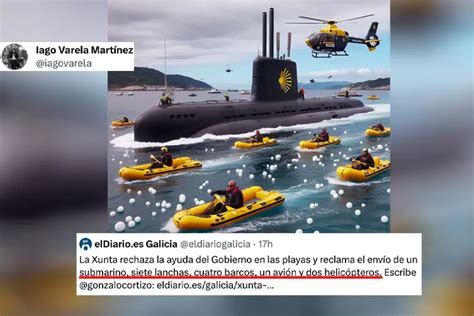 Vertido de pellets Un submarino siete lanchas el Halcón Milenario