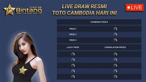 Live Draw Cambodia Hari Ini Tercepat Rabu Mei Live Draw