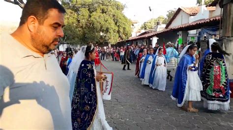 Danza del Señor de Carácuaro bailando en el Atrio del Santuario