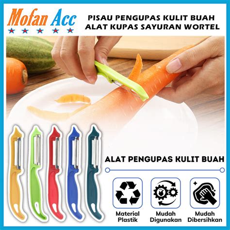 Jual Pisau Pengupas Kulit Buah Sayuran Peeler Knife Alat Kupas Kulit