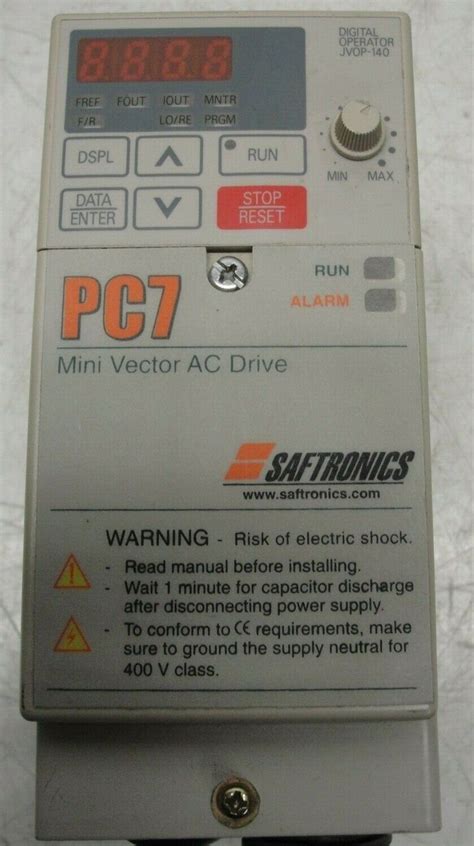 Saftronics Pc Mini Vector Ac Drive Cimr V Au P Pc Used Ebay