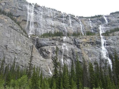 Weeping Wall Banff National Park Alberta Canada Weekend Road Trips