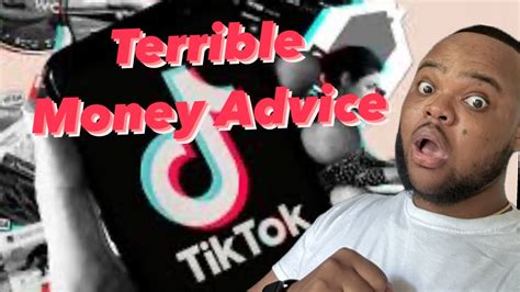 Reacting To The Worst Financial Advice On Tik Tok How To Spot Bad Advice On Tik Tok Tik Tok