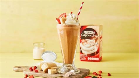 Receta fácil de malteada plátano café Recetas Nestlé