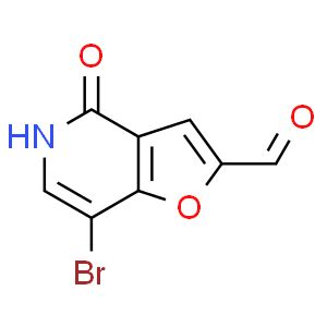 Bromo Oxo Dihydro Furo C Pyridine Carbaldehyde Cas