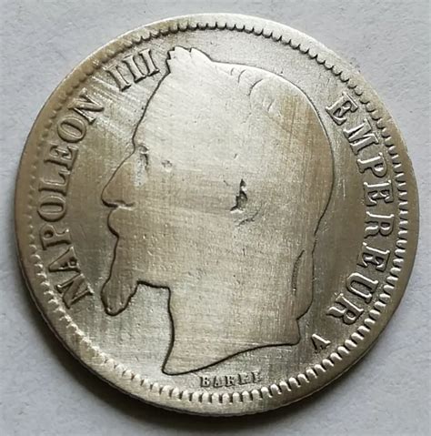 1 FRANC 1869 A Argent Napoléon lll EUR 12 00 PicClick FR