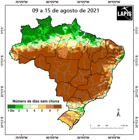 Radiografia Da Seca No Brasil Vista A Partir De Mapas