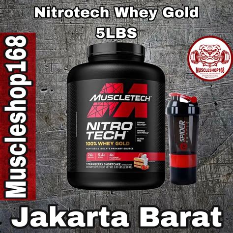 Jual Muscletech Nitrotech Whey Gold Lbs Nitrotech Whey Gold Lbs